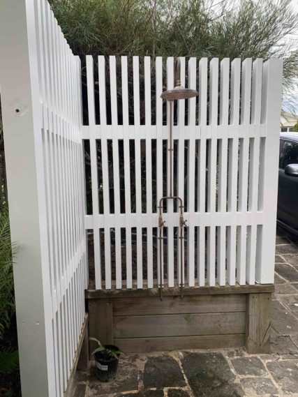 Outdoor shower